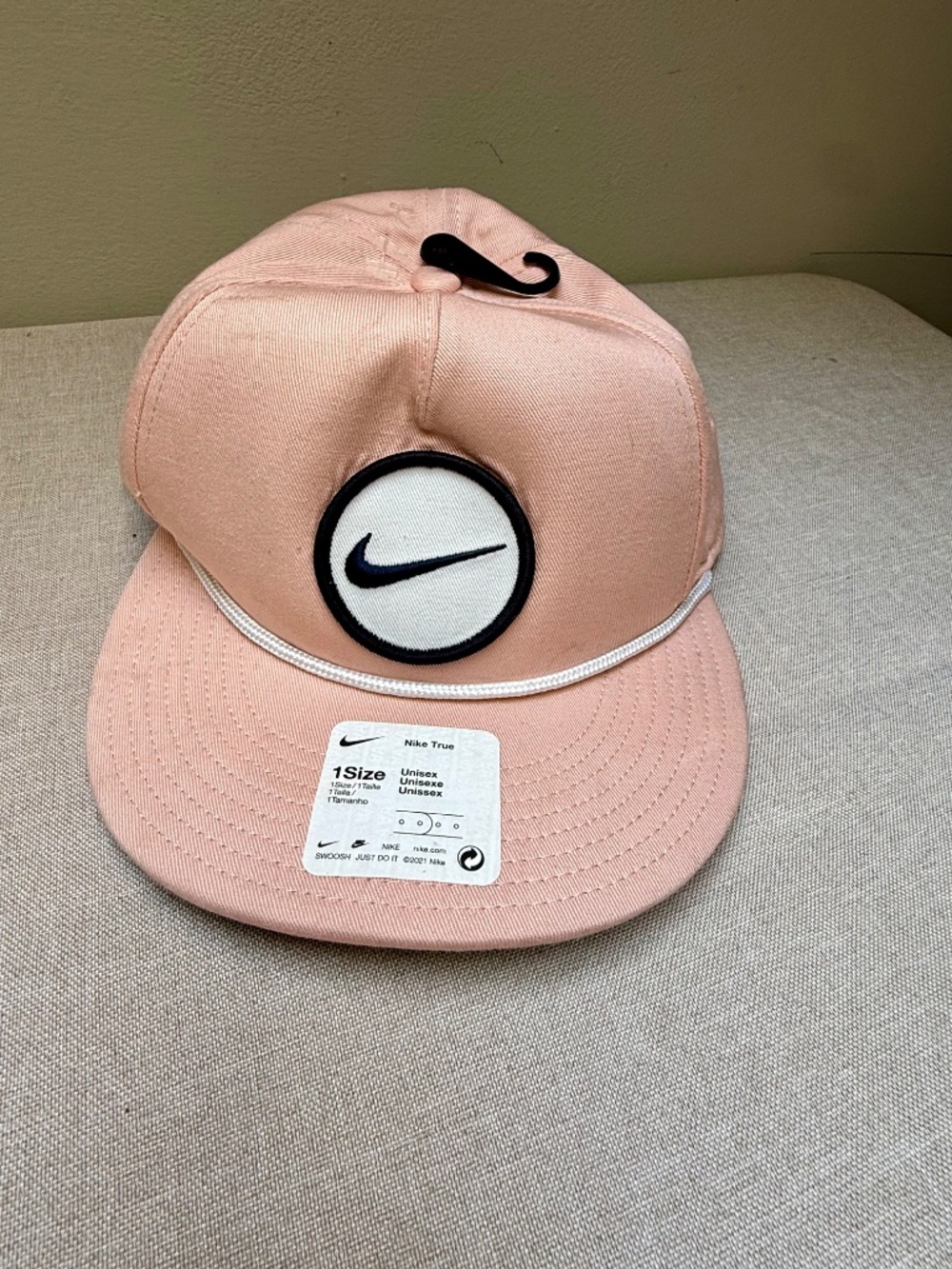 Nike Golf True Retro72 Performance Snapback Hat Arctic Pink Unisex NWT - Picture 3 of 9